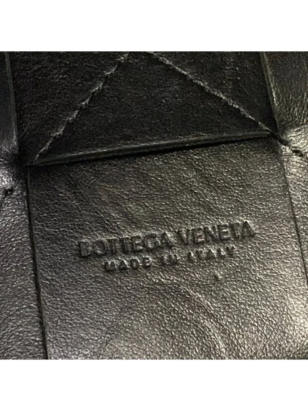 Bottega Veneta Shoulder Bag Cassette Black Leather
